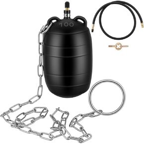 قابس أنبوب قابل للنفخ مقاس 4 بوصات، طقم توصيل اختبار الصرف الصحي مع خرطوم هواء قوي بطول 3.3 قدم وسلسلة سحب آمنة لفحص خطوط أنابيب الصرف الصحي، واختبار ضغط خطوط الأنابيب، وحجب الصرف in Kuwait