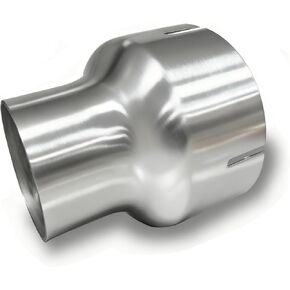 Universal Stainless ID 2.5 inch to OD 4 inch Exhaust Adapter Reducer (2-1/2" ID to 4" OD) in Kuwait