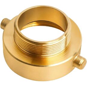 2-1/2" NST (NH) Female x 2" NPT Male Fire Hydrant Adapter,Brass Fire Hose Hydrant Connector with Pin Lug in Kuwait