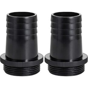 ABS الشائكة تركيب موصل خرطوم 1-1/2 "الشائكة x NPT تركيب أنبوب الذكور، محول، الجدول 39، أسود 2pack in Kuwait