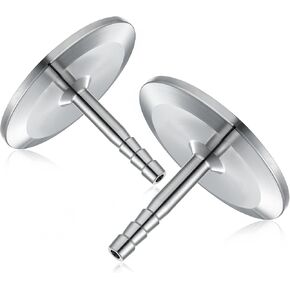 2 حزمة 1.5 "ثلاثي المشبك إلى 1/4" خرطوم الشائكة محول 304 الفولاذ المقاوم للصدأ وصلة أنابيب خرطوم صحي (1/4 بوصة خرطوم بارب) in Kuwait