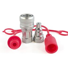 3/8 "NPT Thread10,000 PSI مجموعة قارنة التوصيل الهيدروليكية ذات الضغط العالي مع أغطية الغبار، TC-371 TC-372 FD35-1000-06-06 in Kuwait