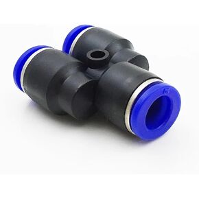 10 pieces Y-type pneumatic connector tee PY4 PY6 PY8 PY10 PY12 PY14 PY16 outer diameter 4 6 8 10 12 14 16mm air pipe connector pneumatic connector(PW8-6) in Kuwait