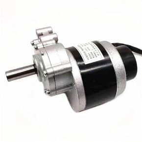 250w 24v 75rpm / 120rpm Low Speed Motor with electromagnetic Brake, Wheel Chair Used, Electric Bicycle Brushed Motor(120rpm) in Kuwait