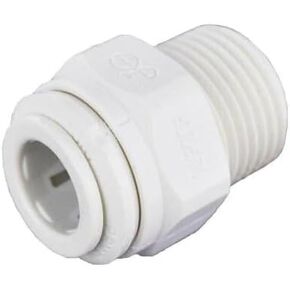 John Guest 3/8" NPTF Push-To-Connect x 3/8 in Male MIP Adapter Plumbing Fitting in Saudi Arabia