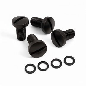 براغي مشقوقة مع حلقات دائرية لمقابض 1911، و416 براغي بديلة من الفولاذ المقاوم للصدأ بلمسة نهائية من أكسيد أسود in Kuwait