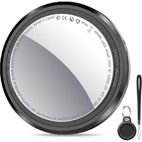 علامة تعقب الهواء 1 حزمة ، مكتشف مفتاح Bluetooth متوافق مع Apple Find My (iOS Only) ، محدد موقع للأمتعة/الحقائب/المحفظة ، بطارية قابلة للاستبدال ، سميق النعناع in Kuwait