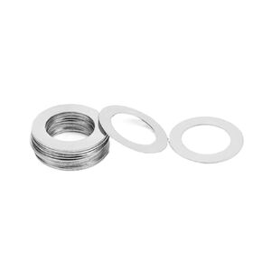 10-100pcs Thickness 0.5mm M3-M20 Stainless Steel Flat Washer Ultra Thin Gasket Precision Adjusting SUS304(15x21x0.5 (20pcs)) in Saudi Arabia