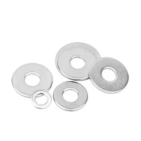M3 /4/5 /6/8 /10-/20 304 Stainless Steel Flat Washer Metal Gasket Standard Increase Thickened Thickness 1-4mm(M3x14x1(20pcs)) in Saudi Arabia