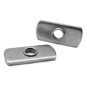(50 Pieces) #10-32 Double Tab Spot Weld Nuts in Saudi Arabia