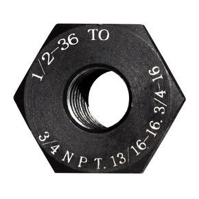 Steel Thread Adapter Convert 1/2-36 to 3/4 NPT, 13/16-16, 3/4-16 in Kuwait