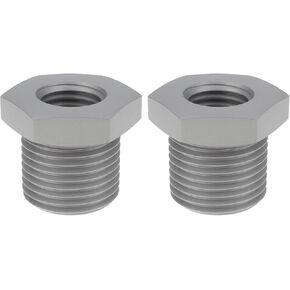 ECSiNG 2pcs M18x1.5 Male to M12x1.5 Female Reducing Thread Adapter for Pipes in Kuwait