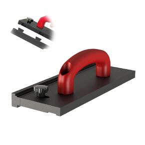 كتلة النقر NAACOO للأرضيات الخشبية من الفينيل، مقبض كبير/3 حواف مختلفة/جوانب مزدوجة قابلة للعكس مع شقوق تستخدم لللسان والأخدود أو أرضية القفل، وأدوات الأرضيات المصفحة. in Kuwait