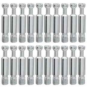 20 قطعة من تجهيزات توصيل الأثاث، ومسامير الخيوط، ومسامير التثبيت المعدنية، وأدوات التثبيت الفضية لدرج الخزانة وأثاث خزانة الملابس in Kuwait