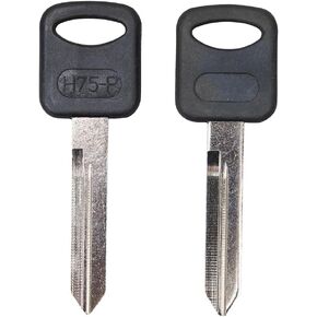 H75-P Key Blanks (5PCS)，Uncut Replacement Truck Keys with Plastic Head, Truck Key Blanks in Kuwait