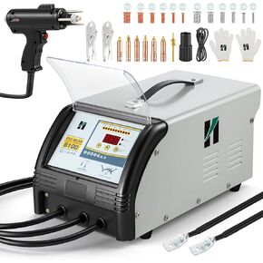 Huanyu Capacitor Discharge Stud Welder M3-M10 Stud Bolt Plate Welder Welding Machine Welding Bolt Plate Insulation Nail Screw Low Carbon Steel Stainless Steel Aluminum Brass (Model-8100, 110V) in Kuwait