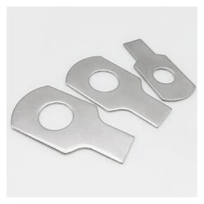 MIUYTRN 20pcs M4 M5 M6 M8 Stainless Steel Single Ear Gasket Stop Washer Furniture Decorative Sports Equipment Washer cuicui(M8) in Kuwait