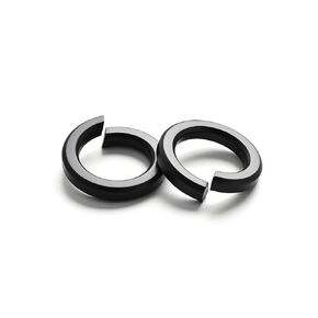 3/8'' (50 Pack) Split Lock Washer, Black Oxide (18-8) 304 Stainless Steel Spring Lock Washer in Kuwait