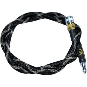 AMPED Airsoft Amped Line | Standard Weave for PolarStar, Wolverine, and Redline HPA Units 42 Inch Black & Beige in Saudi Arabia