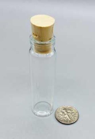 SKRoyal 2dr glass vial w/ cork in Saudi Arabia