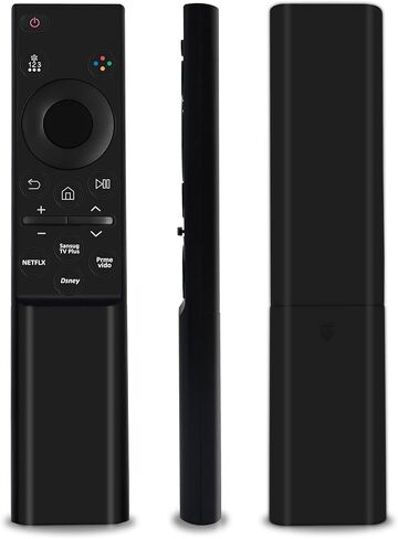 BN59-01385A TM2280E Fit for Samsung Remote Control for Smart TV 2021-2023 Crystal QLED Neo LED 4K TV Series, 85 inch |65 inch |55inch Series with Voice, 4 Shortcut Buttons, No Solar in Kuwait
