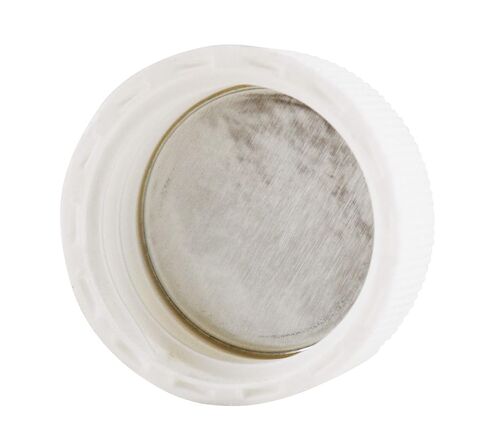 High Density Polyethylene Vials, 20ml Capacity, 22mm Foil Lined Plastic Screw Caps, White, 500 per Case in Kuwait