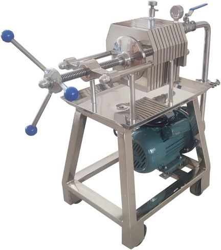 TECHTONGDA Stainless Steel Plate Frame Filter Horizontal Press Plate Frame Filter Slag Machine 200 model 110V in Kuwait