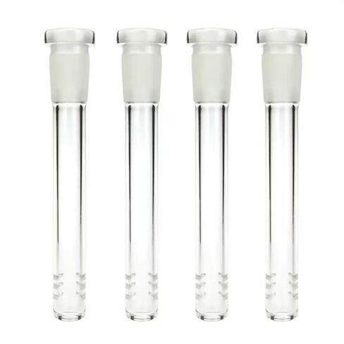 Glass Test Tubes with Funnels Set, 14cm Laboratory Tubes, 14mm Opening, 4 Tubes with 4 Funnels and 2 Cleaning Brushes in Saudi Arabia