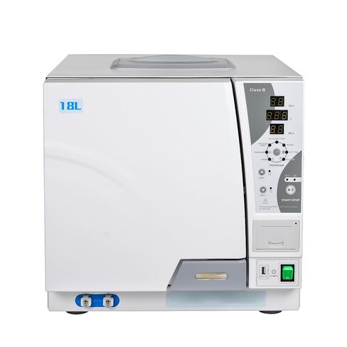 Class B Lab Pre-Vacuum Autoclave Steam Sterilizer Drying Function with Built-in Printer 18L/23L (18L) in Saudi Arabia