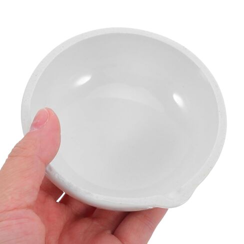 2pcs Ceramic Evaporating Dishes Lab Accessory Heat Resistant Porcelain Basin for Chemistry Experiments Research and Educational Use in Saudi Arabia