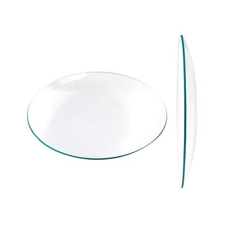2PCS Round Watch Glass Borosilicate Beaker Lids Diameter 6 inches 150mm Transparent Polished Beaker Lids Evaporation Dishes for Biochemical Laboratory Equipment Educational Use in Saudi Arabia