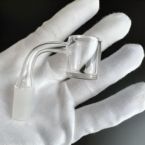 High-Purity Fused Quartz Laboratory Glass Funnel – 1-Inch Diameter with Right-Angle Neck for Chemical Filtration & Precision Liquid Transfer in Saudi Arabia