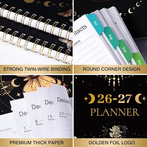 Planner 2025-2025 Planner Weekly and Monthly, JAN 2025 - DEC 2025, 8"x10", 2025 Planner with Tabs, Sturdy Cover in Kuwait