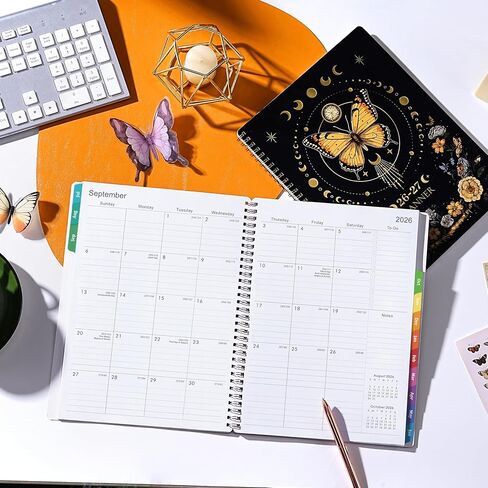 Planner 2025-2025 Planner Weekly and Monthly, JAN 2025 - DEC 2025, 8"x10", 2025 Planner with Tabs, Sturdy Cover in Kuwait