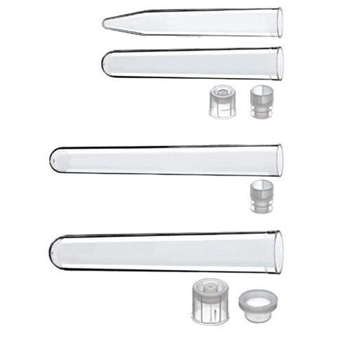 Labcon SuperClear 3510-800-000 أنبوب ثقافة سفلي مستدير من البوليسترين بدون أغطية، شفاف، قطر 17 مم × طول 100 مم، سعة 14 مل (حقيبة بها 1000، علبة بها 1000) in Saudi Arabia