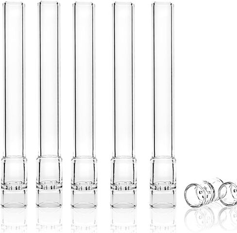5 Pack Glass Tube Stem (110mm Straight), Steam Chemistry Air Drying Tube (Straight) in Kuwait