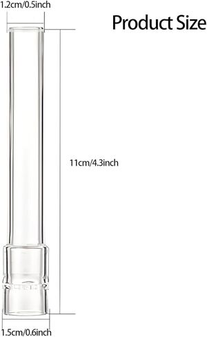 5 Pack Glass Tube Stem (110mm Straight), Steam Chemistry Air Drying Tube (Straight) in Kuwait