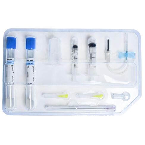 HGMED PRP Kits 2pcs 15ml Tubes for 12in1 Lab centrifugation PRP Systerm,Complete Kits and Easy to Use, Vaccum Pressure for lab Preparation in Saudi Arabia
