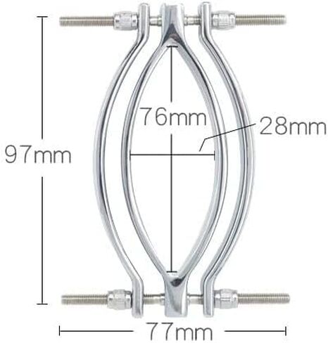 Stainless Steel Adjustable Metal Speculum Clip in Saudi Arabia