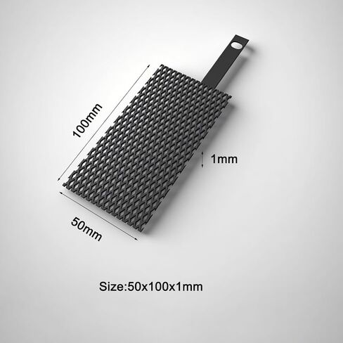 Titanium Anode MMO|Dsa Electrode Ru-Ir/Ti Coated for Electrolysis,Sodium Hypochlorite Generator,Electroplating Jewelry Plating Titanium Mesh& Water Treatment |Acid/Alkali Resistant in Saudi Arabia