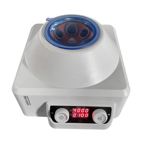 Centrifuge Machine, Lab Benchtop Centrifuges, 50W Desktop Electric Lab Laboratory Centrifugal Equipment w/Timer and Speed Control, 4000RPM Low Speed, 6x10ml Capacity in Kuwait