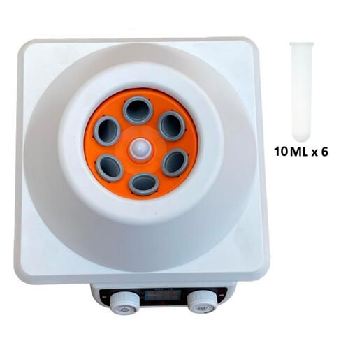 Centrifuge Machine, Lab Benchtop Centrifuges, 50W Desktop Electric Lab Laboratory Centrifugal Equipment w/Timer and Speed Control, 4000RPM Low Speed, 6x10ml Capacity in Kuwait
