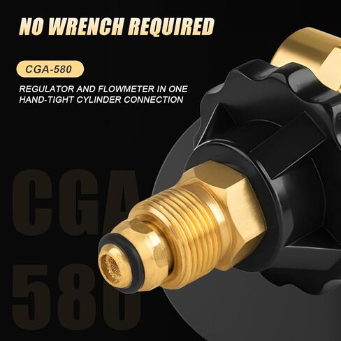 Siasky VN-500 Nitrogen Regulator - 4 Working Modes (TST/PRG/BRZ/OFF) - 0-500PSI Pressure Adjustment for Precision Nitrogen Purge in Kuwait