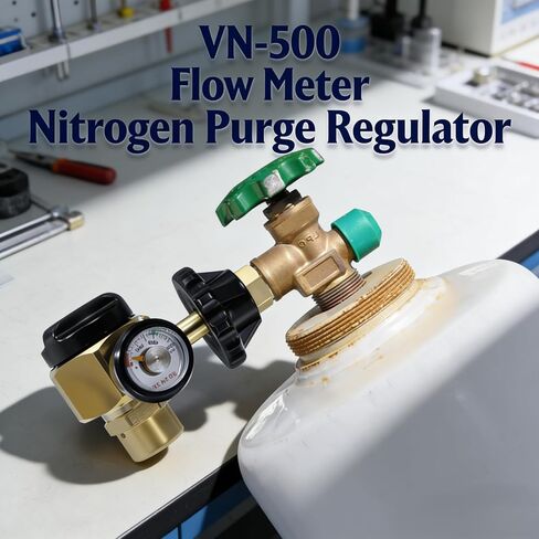 Siasky VN-500 Nitrogen Regulator - 4 Working Modes (TST/PRG/BRZ/OFF) - 0-500PSI Pressure Adjustment for Precision Nitrogen Purge in Kuwait