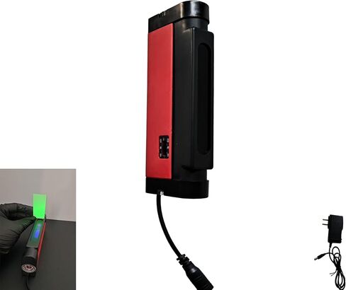 ضوء الأشعة فوق البنفسجية، 254 نانومتر و365 نانومتر، مصباح يدوي طويل الموجة للأشعة فوق البنفسجية للصخور المعدنية، تحليل TLC، التحقق من ختم الأوراق النقدية، مصباح محمول مزدوج الطول، يعمل بالتيار المتردد أو البطارية in Kuwait