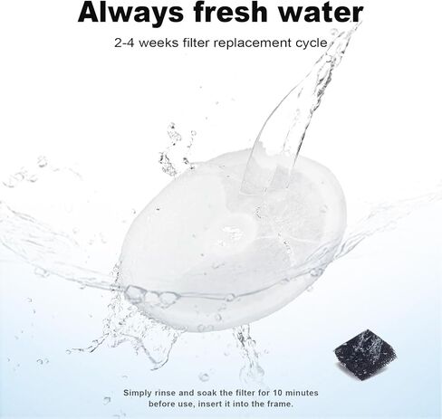 10 عبوات من المرشحات البديلة المتوافقة مع Solo 2/Solo SE وE versweet 2S/3/3 Pro، فلتر قطن ثلاثي الطبقات مع الكربون المنشط وراتنج التبادل الأيوني وإسفنجة المضخة، عالي الكفاءة in Kuwait