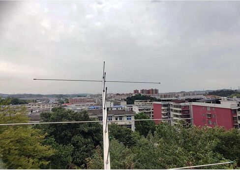 YAGI Antenna High Gain 2m/70cm Outdoor GRMS Yagi Antenna with U-Bolt 144-148MHz/430-440MHz 5 Elements Antenna for Ham Radio Repeater System 433mhz Radio Systems in Kuwait