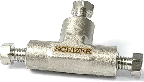 1/16 "أنبوب OD ضغط الاتحاد المحملة 3 طرق SUS316L ماسورة من الفولاذ المقاوم للصدأ تركيب موصل السائل اللوني موصل HPLC in Saudi Arabia