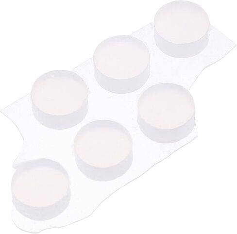 DOITOOL 6pcs Chromatograph Silicone Injection Pads 10x5mm Silica Gel Particles Set for Chromatographic Instrument Sampling and Sealing in Saudi Arabia