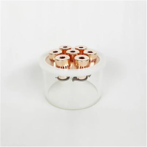 مجموعة أطباق فقاعات نحاسية مقاس 6 بوصات مع عمود من زجاج البورسليكات وحشية فتحة بطاقة مزدوجة، وعمود ارتجاعي in Kuwait